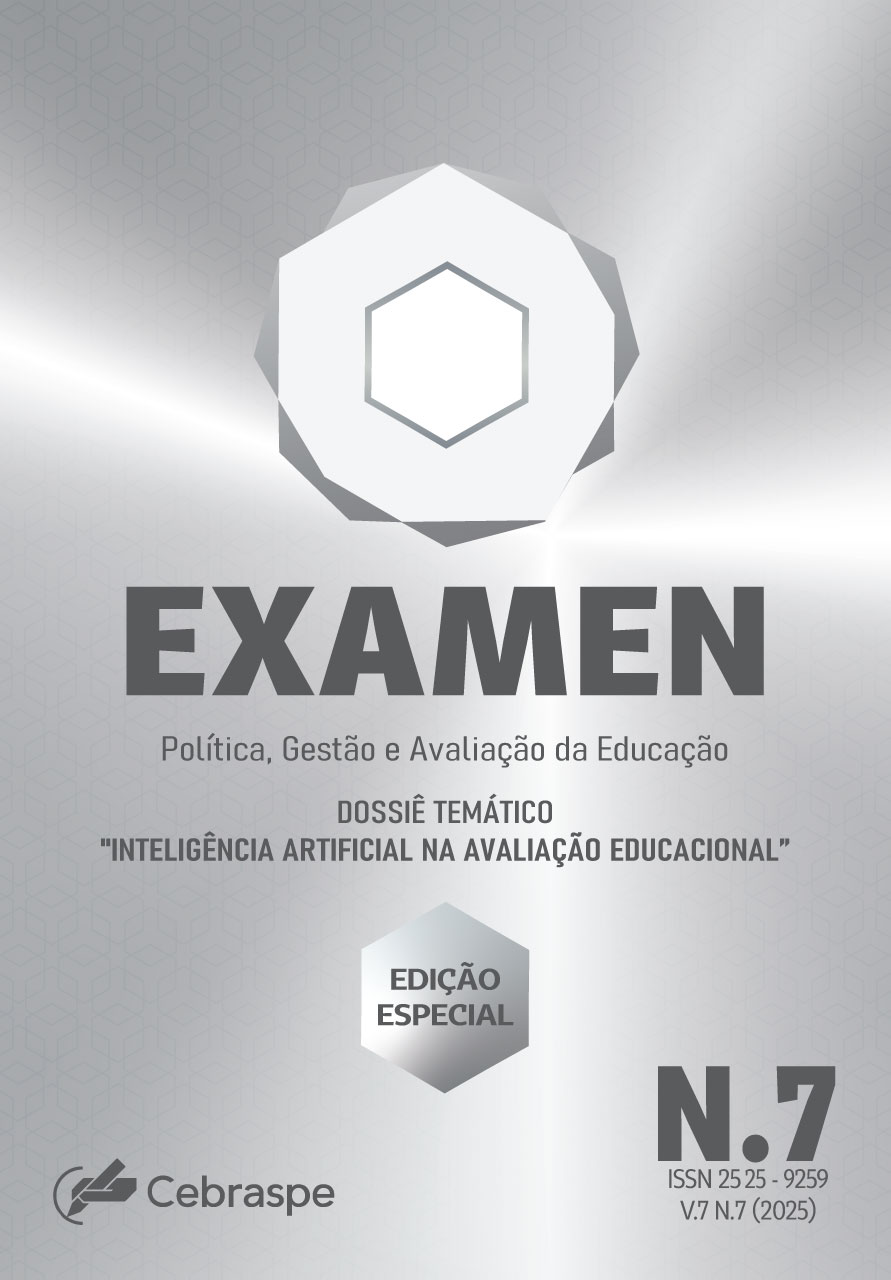 					Visualizar v. 7 n. 7 (2025): Dossiê Temático: Inteligência Artificial na Avaliação Educacional
				